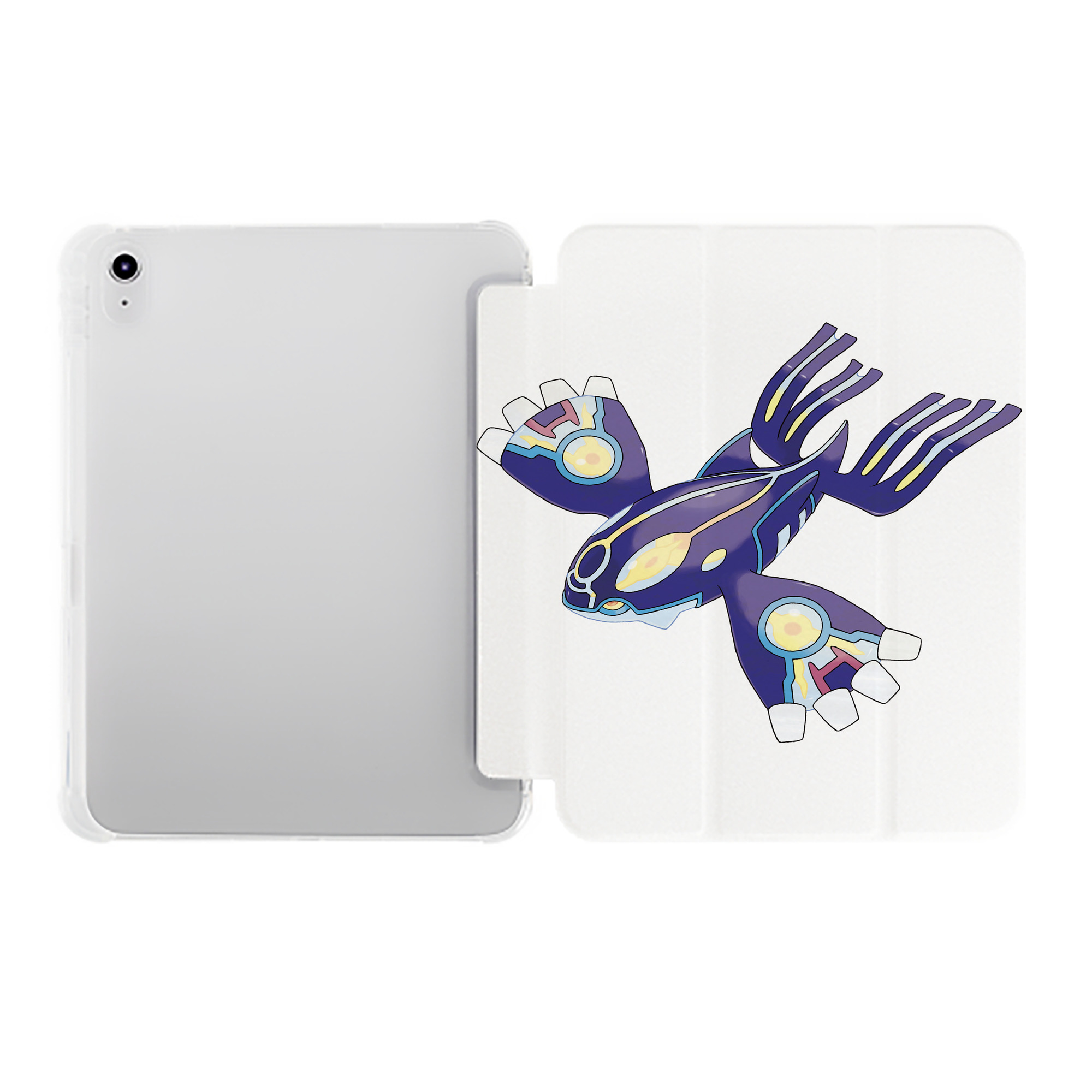 （画像用） ポケットモンスター Pokémon IPad ケース ペン収納付き 三つ折りスタンド PUレザー×シリコン 対応機種9.5/10.5/10.9インチ